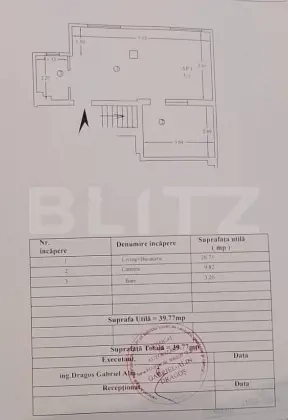 Apartament 2 camere, semidecomandat, 40mp, bloc nou, parcare, Breazu - imagine 6