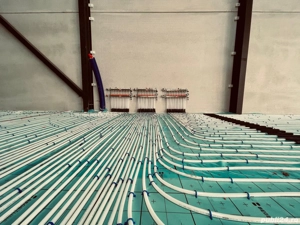 Montaj încălzire în pardoseală - pereți - tavan 