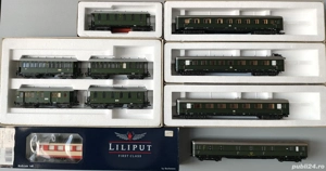Vagoane de calatori trenulet electric H0 Liliput