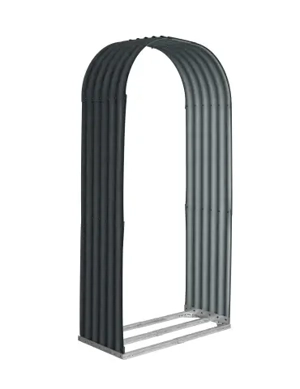 Magazie depozitare lemne WST1 - 0,8m  - 103 x 40 x 200 cm antracit