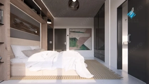 Apartament modern, 3 camere, 73,2 mp utili, open-space - Esso Giroc - imagine 4