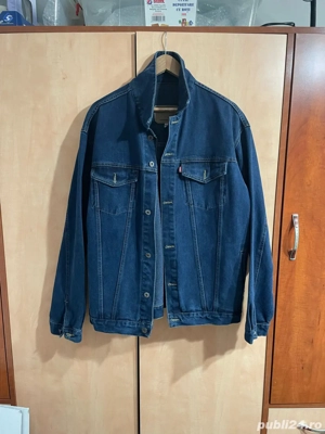 Geacă bărbaţi Forza - albastru primavara toamna marimea XXL