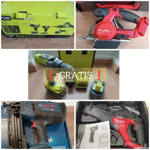 Scule Electrice (Milwaukee  Bosch  Ryobi)