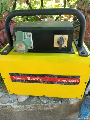 Vibrator beton cu convertizor
