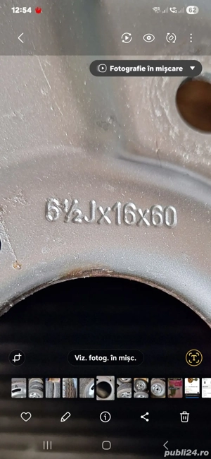 De vanzare set de jenti si roata de rezerva pe 16  - imagine 2