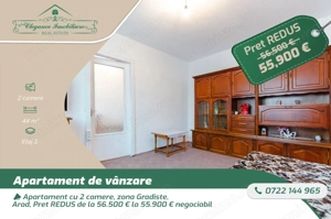 Apartament cu 2 camere, zona Gradiste, Arad