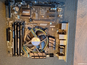 Kit Intel I5 6600, placa de baza MSI B150M Mortar,32GB,video XFX RX580