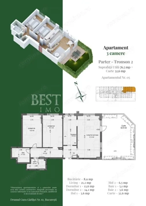 3 Camere Gradina -Lux, lumină și funcționalitate - imagine 2