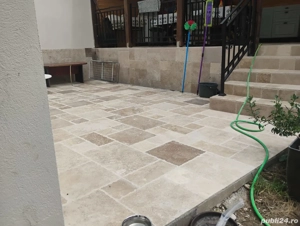 Travertin Classic french pattern 1.2 brushed chisseled