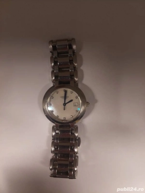 ceas dama Longines PrimaLuna cu diamante 
