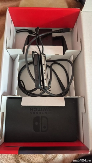 Consola Nintendo Switch V2 cu JOY-CONS Red Blue Second-Hand SH - imagine 2