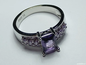 inele din argint 925 sterling placate cu rodiu