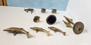 Lot figurine mari din bronz - imagine 2