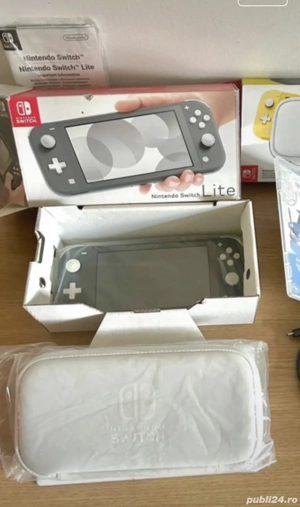 Nintendo Switch Lite Grey Grise - imagine 2