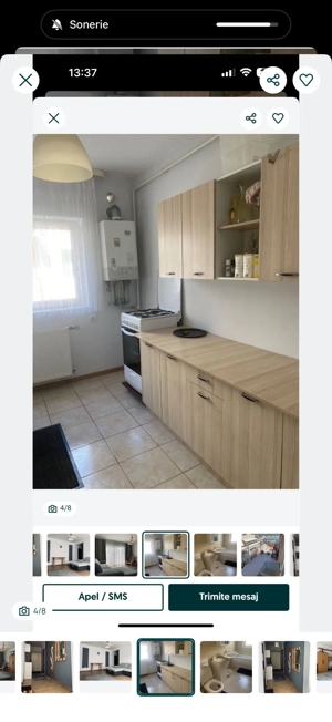 Apartament 1camera, Floresti  - imagine 5