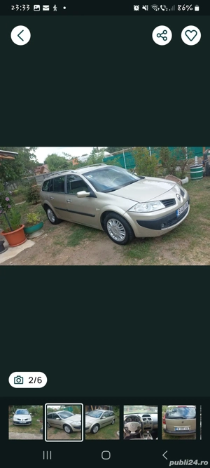 Renault Megane 2 Break   1.9 dCi   2007 - imagine 2