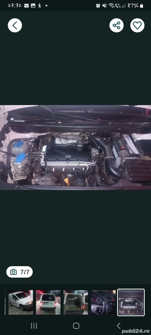 VW Caddy 1.9 SDI   2005   Dubiță - imagine 3