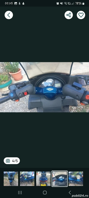 Scuter Malaguti Madison 250 cmc   2010   Motor Yamaha   Import Italia - imagine 3