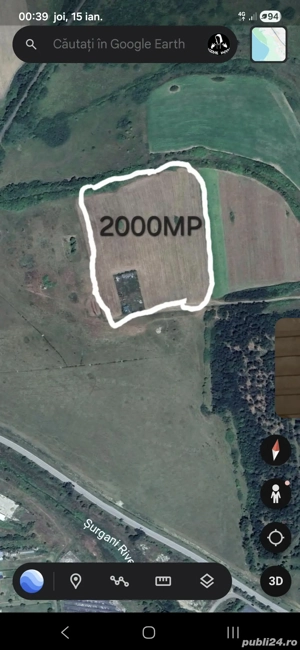 Proprietar Ofer Spre Vânzare Teren Agricol in BUZIAS 