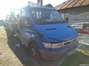 Iveco 65c15 basculabil cu macara - imagine 4