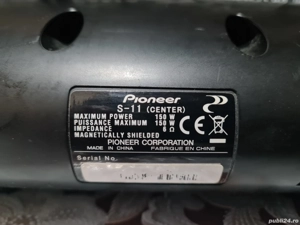 Sistem boxe pasive Pioneer Compact 5.0 S-11, 150W RMS, Negru - imagine 5