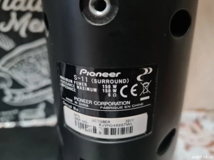 Sistem boxe pasive Pioneer Compact 5.0 S-11, 150W RMS, Negru - imagine 4