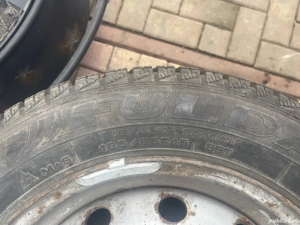 Set 4 Jante+Cauciuc Dacia Pick up 185 65 15 extraload iarna - imagine 3