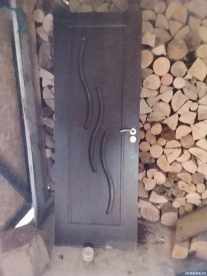 Foaie de ușă cu balamale și feronerie - imagine 2