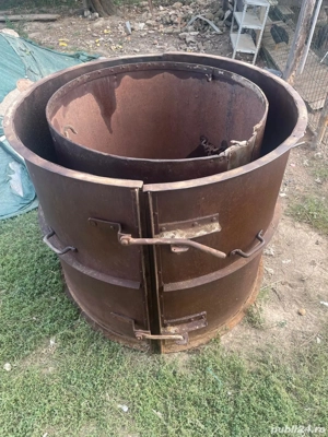 Vând matriță pod 1M inaltime,0,50M interior si 0,70 Exterior+20 inele