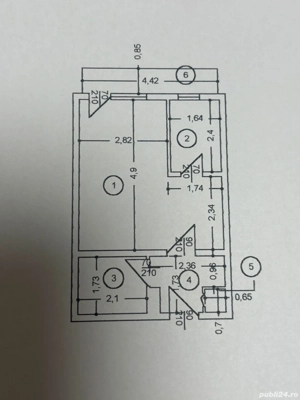 Popietar,Garsoniera,Petre Ispirescu CaleaRahovei
