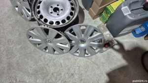  Jante R16 cu capace, originale VW