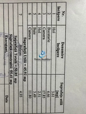 Apartament 2 camere semidecomandat, etaj 1, zona Parc Aurora