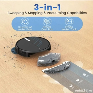Aspirator Robot Airrobo P30, 3 In 1 