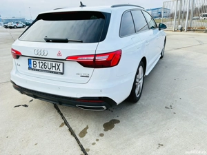 A4 Quattro 2.0 diesel 204hp S Line an 2022 ,istoric complet, carte service digitala  - imagine 2