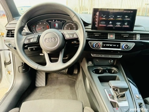 A4 Quattro 2.0 diesel 204hp S Line an 2022 ,istoric complet, carte service digitala  - imagine 5