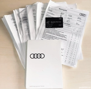 A4 Quattro 2.0 diesel 204hp S Line an 2022 ,istoric complet, carte service digitala  - imagine 6
