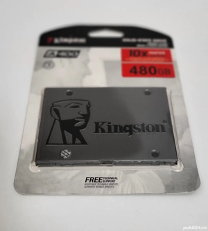     SSD 480 Gb Nou | Sigilat | 2.5" | Kingston  