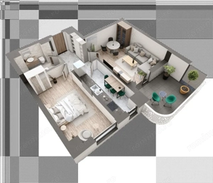 Apartament cu 2 cam | Finalizare 2026 | Direct dezvoltator | GALATA | Comision 0 - imagine 12
