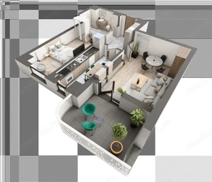 Apartament cu 2 cam | Finalizare 2026 | Direct dezvoltator | GALATA | Comision 0 - imagine 10
