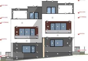 Duplex modern cu 4 camere, aproape VIVO   Florești