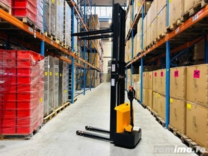 Transpalet electric cu catarg   Liză electrică RTE PS2500, 1.500 kg, ridicare 2,5 m - imagine 3