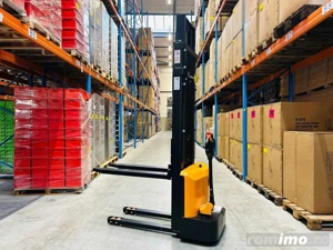 Transpalet electric cu catarg RTE PS3500 | 1.500 kg | Ridicare 3,5 m | Stacker - imagine 2