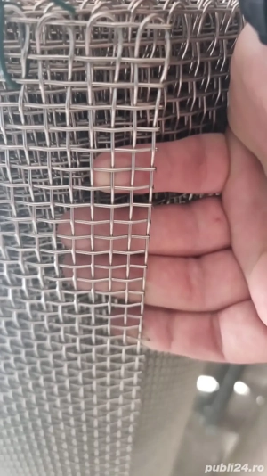 Sita plasa inox Mesh 4 fir 1.2mm ochi 5.15mm