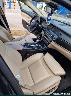 BMW Seria 5 525d F10 | Automată | 2012 | Piele bej | Euro 5 - imagine 3