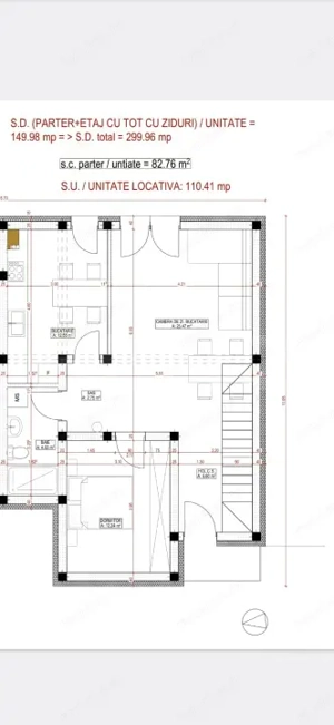 Duplex 4 camere 110mp utili, 290mp teren, Giroc Sat Batran - imagine 2