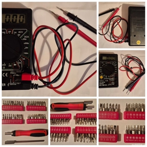 Set complet 40buc surubelnite de precizie+ Tester digital DT-830B 
