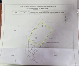 Teren Intravilan Poiana Câmpina 