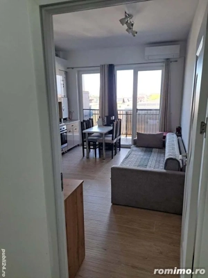 Bloc nou. Etaj intermediar. Decomandat. Aproape de Zone 2.Complet mobilat - imagine 2