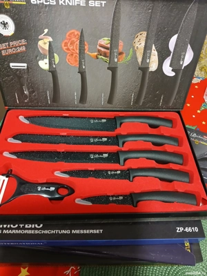 Set cutite bucatarie Pret initial 249 euro la care se aplica 50% reducere