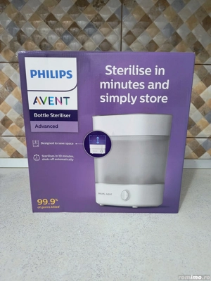 Sterilizator electric si uscator de biberoane Philips AventSterilizator electric si uscator de biber